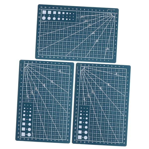 LALAFINA Rotary Cutter Mat A5 Size Double-Sided Cutting Pad for