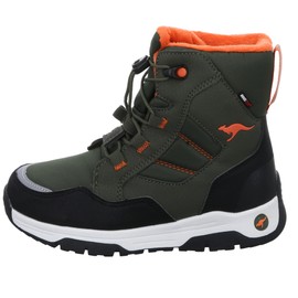 KangaROOS Unisex Children's K-mj North RTX Boots, Military Green Flame
