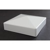 True 5x5 (127mm x 127mm) Plastic Pyramid Vinyl Fence Post