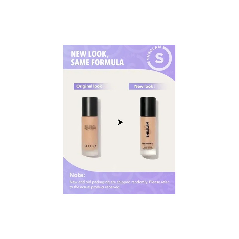 Sheglam Complexion Pro Base Líquida Larga Duración Deep .
