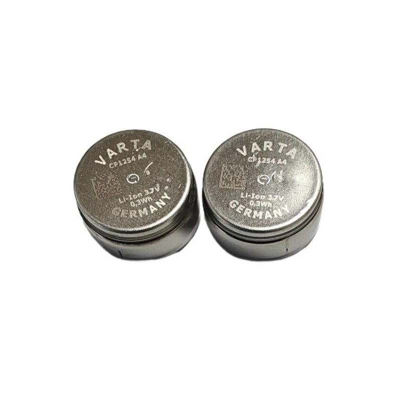 VARTA Lot 2 VARTA CP1254 A4 3.7v 0.3WH 77mAh Rechargeable