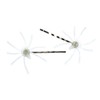 Miniblings Set of 2 Spider Hair Clips Spiders Helloween Luminous