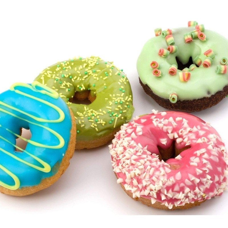 webake Donuts Backform Donutform Kuchenform 7cm Antihaft 12 Vertiefungen für
