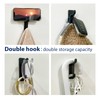 pickpiff 12 Pack Wall Hooks for Coat and Towel: 13LB