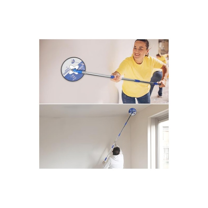Drywall Pole Sander, 85 Inch Radial Round Pole Sander with
