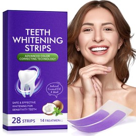 Purple Toothpaste for Teeth Whitening - Natural Purple Pigment, Neutralizes Yellow Tones, Brightens Stains, Fresh Breath, Natural Mint Flavor, Travel-Ready, 30ml (Teeth Whitening Stickers)
