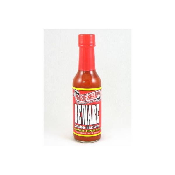 Marie Sharp's Beware Hot Sauce, 5oz (Pack of 12)