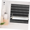 FELTECHELECTR 2Pcs Extendable Pegboard Towel Rack Paper Towel Holder for