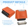 PATIKIL Practice Roller Stamp, Self Inking Square Rolling Stamps Sentence