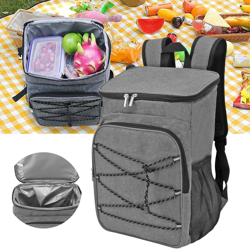 Camping Insulated Backpack Cooler Backpackck Thermal Cooler Bag with Cup