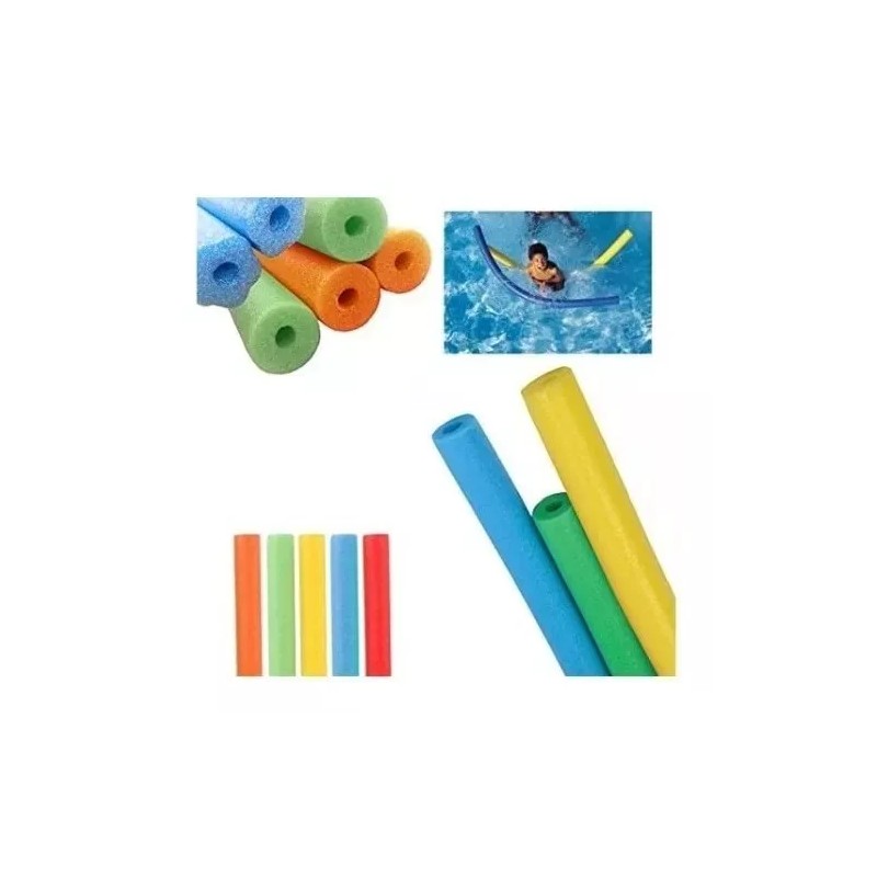 spagueti 3 Tubos Flotadores De Espuma Gusano Para Nadar Alberca
