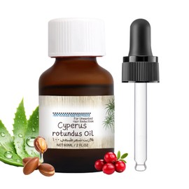 Cyperus Rotundus Oil,60 ML Cyperus Oil Hair Inhibitor,Organic Cypress Body Oil for Hair Removal,Body Care Oil,Matural Cyperus Rotundus Oil for Reducing Body Hair Growth & Skin Care