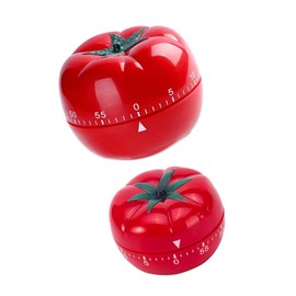 2pcs Tomato Timer Commercial Kitchen Timer Digital Timer Egg Timer Digital Kitchen Timer Hand Tools Timer for Home Decor Lovely Cooking Timer Boiled Eggs Stopwatch to Rotate Pp