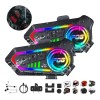 Intercomunicador Casco Bluetooth Para Moto Y10-max 2pcs