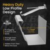 Quick-Screw 6" Gutter Hangers - Heavy Duty Hidden Gutter Brackets