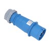 Industrial Socket IP44 Waterproof Brass Contact Aviation Connector 2P+E 32A