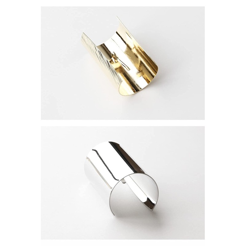 JewelVOX Pony Hook Hair Cuff, 3 Types to Choose from