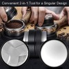 Coffee Distributor,51mm 2 in 1 Leveler & Tamper,Coffee Tamper,Espresso Distribution