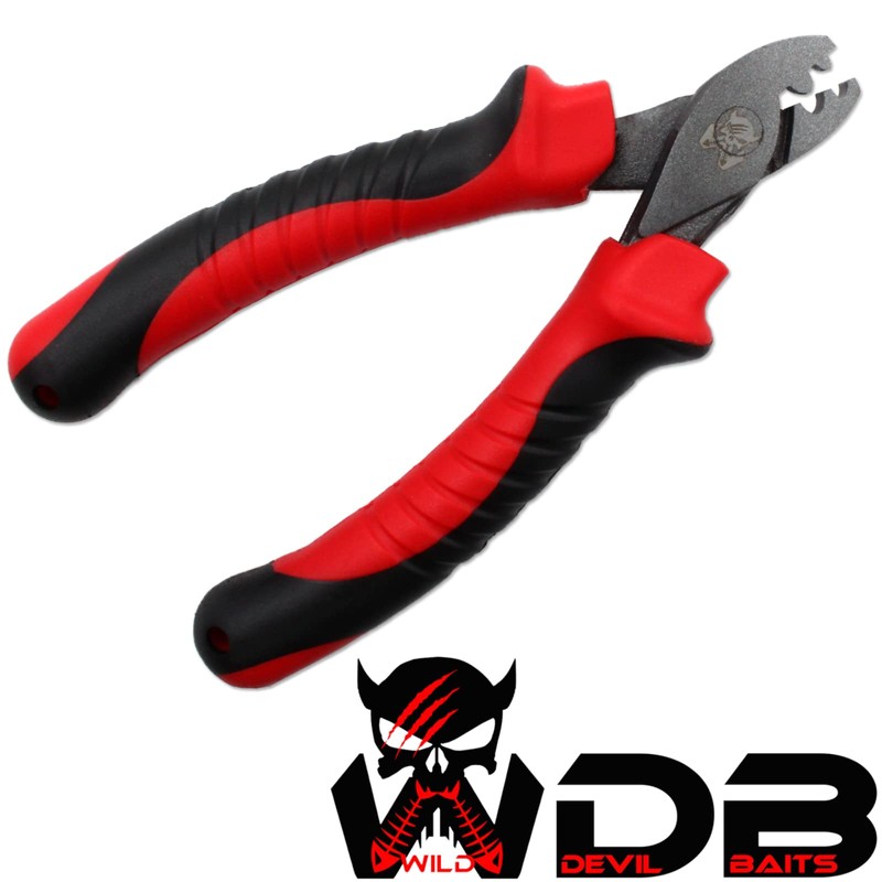 Angel-Berger Wild Devil Baits Clamp Sleeve Pliers Crimp Plier Crimping