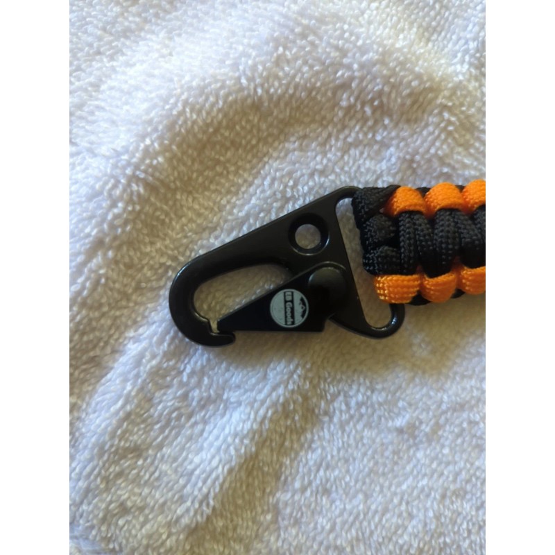 Unbranded Paracord Survival Bracelet Compass/Flint/