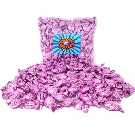 Primrose Hard Candy Strawberry Buttons Pink Wrap, It's a Girl Party Candy, 2 Lbs