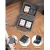 PROfezzion SD Card Holder Case Water-Resistant: Portable 12 Slots Memory