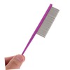 Gatuida Pet Grooming Comb for Dogs Cats Precision Rat Tail