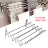 DDBESSIC Wall Mounted Drying Rack Clothing, Adjustable Wall Mounted Towel