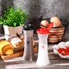 Romooa Set of 2 Plastic Salt and Pepper Shakers with