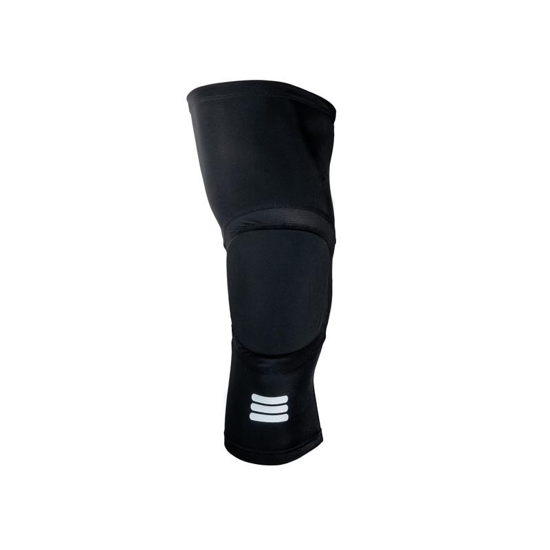 Cumulus Sport Mid-Length Padded Knee Sleeve - Black - Size: