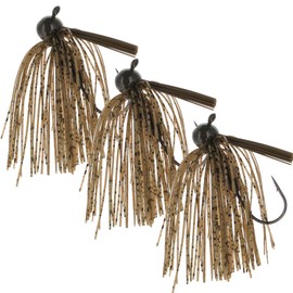 Reaction Tackle Football Jig (3-Pack) 1/2 oz Green Pumpkin