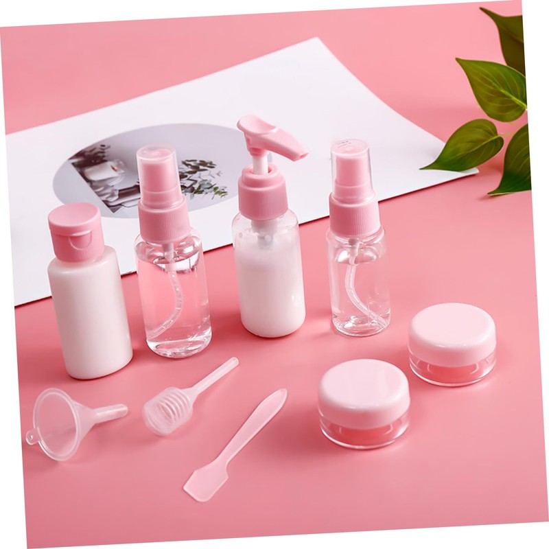 FRCOLOR Shampoo Lotion Travel Bottles Set 10 Pcs Refillable Toiletry