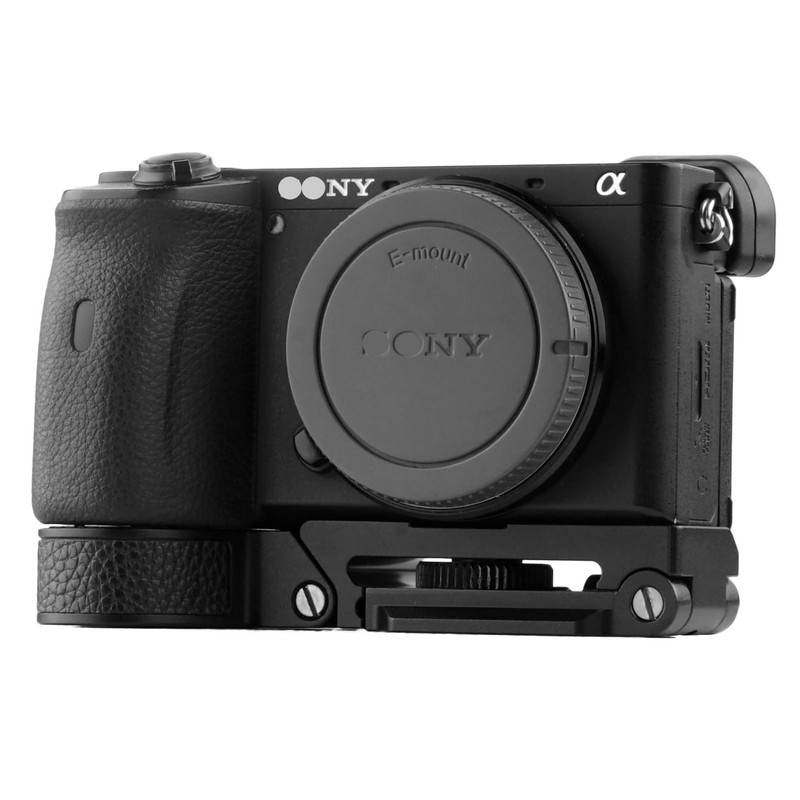 WEPOTO A6600 Grip Variable L-shaped Quick release plate for Sony