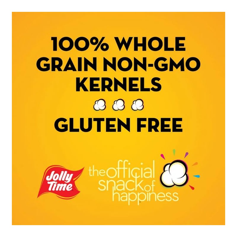 Jolly Time Gold Mine Yellow Popcorn Kernels, 12.5 lb