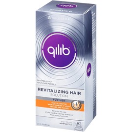 Galderma qilib Revitalizing Hair Solution, Men, Fresh Scent, 2.7 Fl Oz (3 Pack)