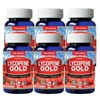 Tonglife Lycopene Gold (500mg x 60 capsules) 6 bottles / 통라이프 라이코펜 골드(500mg x 60캡슐) 6병