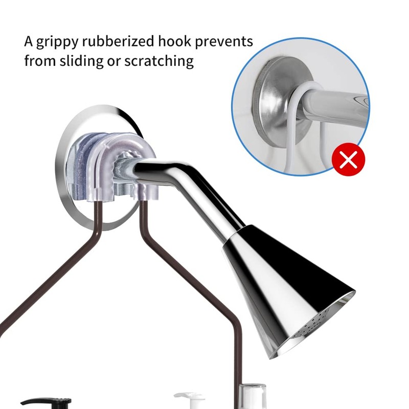 Caddy Hanging over Shower Head Rust Roof Organizer with 10