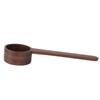 2Pcs Walnut Coffee Bean Measuring Spoon Food Grade Salt Spoon