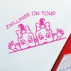 Hellweg Druckerei Car Sticker Twins on Tour Board Baby Girl