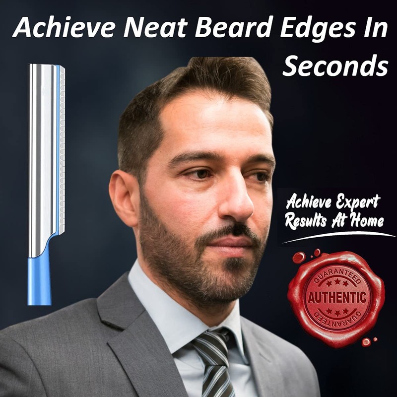 Mens Travel Shaver Razor With Case Mens Beard Shaping Tool