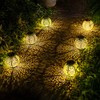 Solar Lantern Outdoor Lights Waterproof Garden Hanging Lights for Patio,Outside