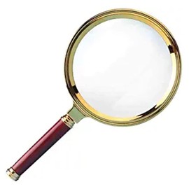 Handheld High-Definition Old Magnifying Glass 10X100mm Handheld Children's Magnifying Glass Reading for The Elderly for People