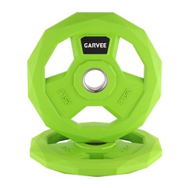 2-Inch Bumper Plates Set -Rubber Coated Cast Iron Weight Platesfor Home Gym & Commercial Use,Barbell Plates for Men & Women,Multiple Weights Options (2.5-95 Lbs, Single/Pair/Set) 25 Lbs Pairs