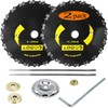 (2pack) Brush Cutter Blade Chainsaw Trimmer - 9 Inch 20