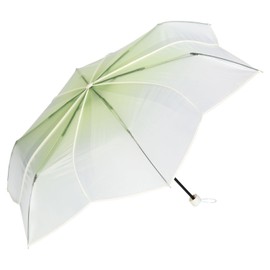 Wpc. PT-HY001-002 Vinyl Umbrella, Mini Off Folding Umbrella, Long Usable, Ribs, 21.3 inches (54 cm), Women's, Hydrangea Flowers, Stylish, Cute, Glitter, Instagram, Photogenic, Gradient