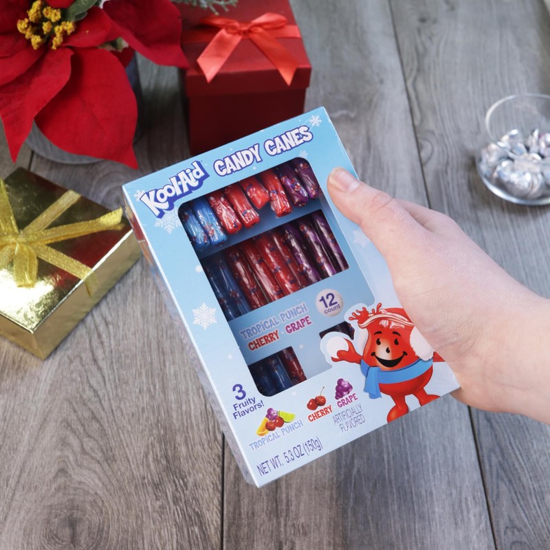 Kool-Aid Candy Canes 12 Ct, 5.53 oz