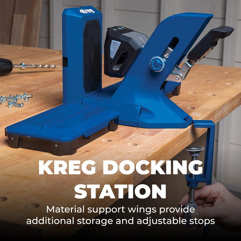 Kreg Tool KPHJ720PRO Pocket-Hole Jig 720PRO - Easy Clamping &