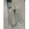 Lancome 3 piece brush set Acrylic handle & silver finish