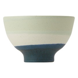 Francfranc Mino Yaki Rice Bowl, Divided by Franc Blue