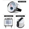 White 0-30 ohm Fuel Gauge Fit for Cars Motorcycles Ships